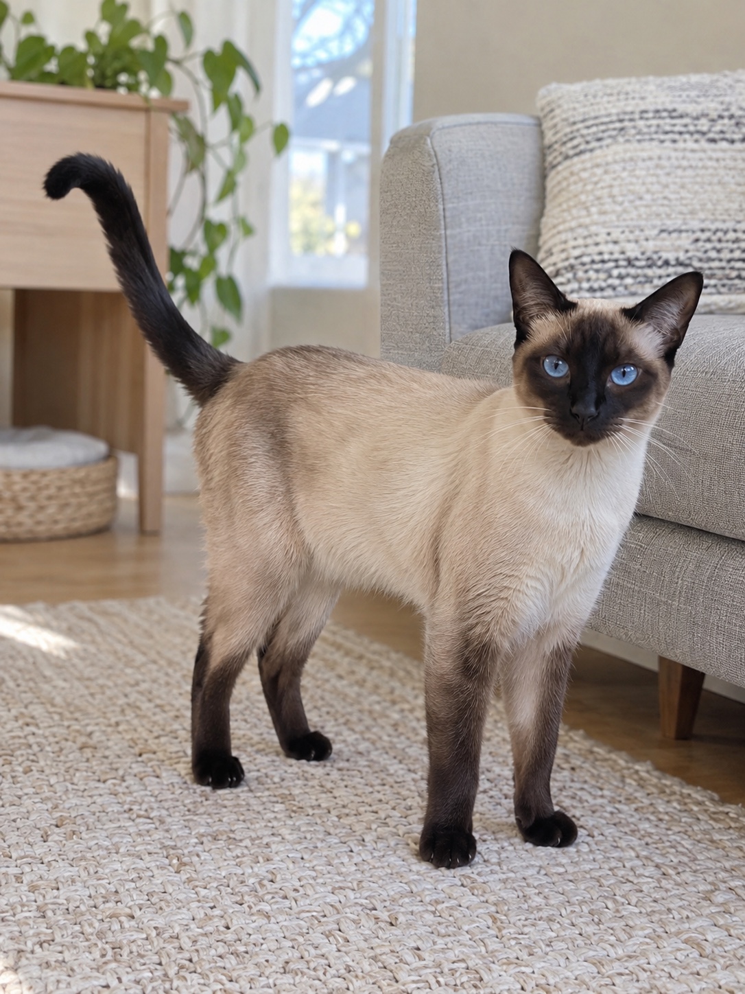 Dance partner photo: a Siamese cat